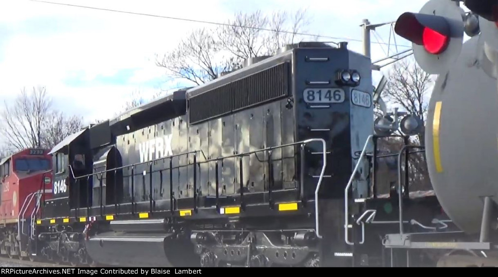 CN A43171 making a rare Eldorado sub reroute